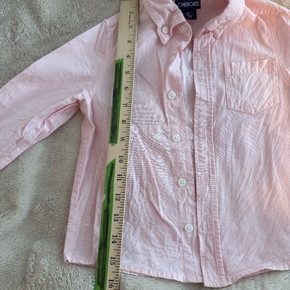 Pink Cherokee button toddler top - Picture 3 of 5